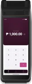 POS terminal display
